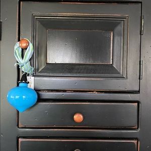 NWT CLAY CLICK CERAMICS Solid Ornament w/Ribbon